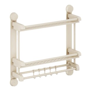 浴室免打孔吸盘式置物架洗手间厕所壁挂碳钢收纳架多层加厚浴巾架