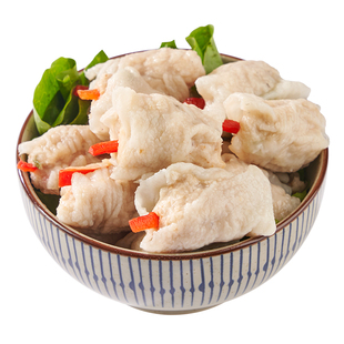 利园潮汕鱼册卷特产手工鱼册汕头鱼皮鱼饺冷冻饺子火锅半成品配菜