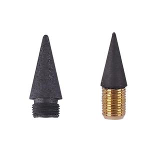 永恒铅笔头替换笔头尖按动合金黑科技写不完不用削金属无墨水学生网红正姿铅笔美术绘画素描不易断铅不脏手HB