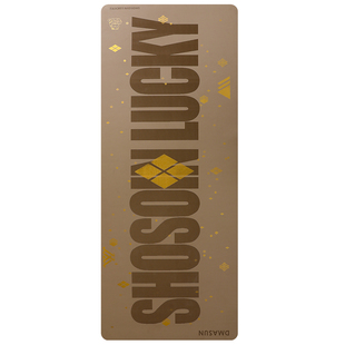 Dmasun招财猫正版联名天然橡胶瑜伽垫专业防滑减震隔音加厚健身垫