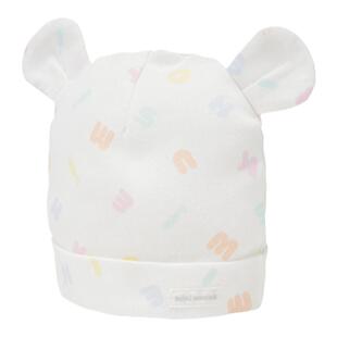 MIKIHOUSE宝宝胎帽新生儿男女婴儿帽子纯棉材质日本制