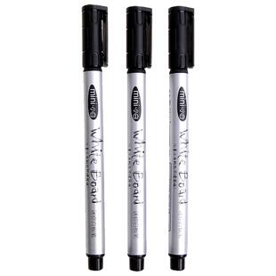 晨光易擦白板笔可擦水性笔彩色红蓝黑板笔AWM25602办公记号笔打包快递箱子标记笔学生商务白板笔