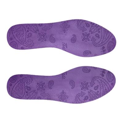 xVESSEL新品冬季腰果紫色鞋垫