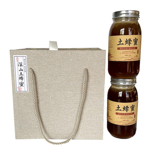 野生土蜂蜜纯正天然正宗秦岭农家自产比肩新西兰麦卢卡正品礼盒