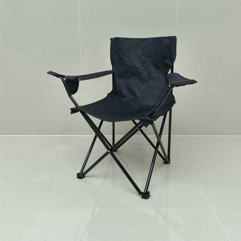 跨境户外扶手椅便携靠背折叠椅超轻露营钓鱼美术写生沙滩椅导演凳