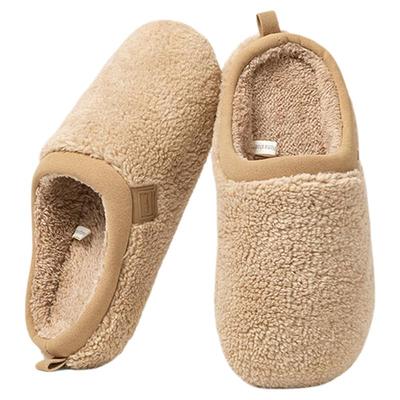 情侣毛毛拖鞋女秋冬季2025新款高级感轻奢家居室内静音棉拖鞋男款