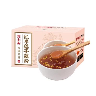 寿全斋西湖藕粉300g红枣莲子羹