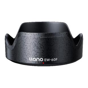 绿巨能EW-60F佳能镜头遮光罩适用佳能rf18150镜头佳能R10 R7遮光罩镜头遮光罩相机配件兼容UV镜反扣遮光罩