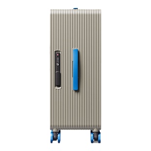 前置开口行李箱20寸深仓登机拉杆箱多功能旅行箱男女新款密码箱子