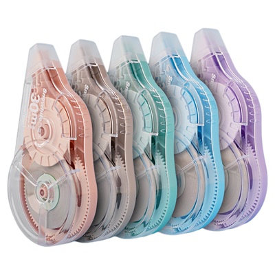 白雪312米修正带彩色涂改带