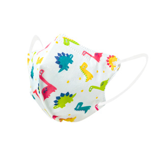 kn95儿童口罩3-6岁加厚上学防护专用8-12岁高透气一次性独立包装