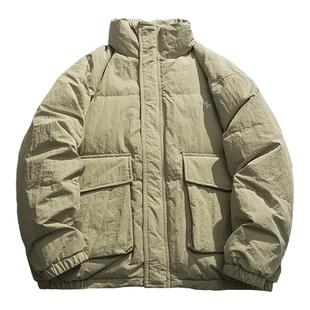 万有引力博物馆 羽绒服女冬季2025年新款宽松冬装oversize外套潮