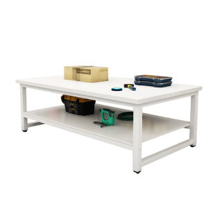 工作台双层桌子快递打包台裁剪台车间工厂工作台加厚流水线操作台