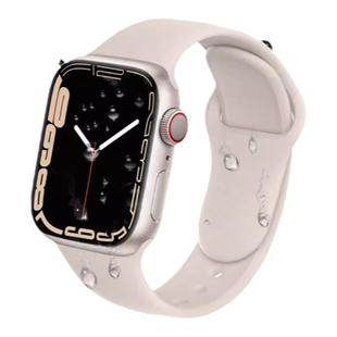 【官网款】适用applewatchS11苹果手表液态硅胶9表带腕带iwatch8运动表带7/6/5/SE代苹果手表S10新色表带男女