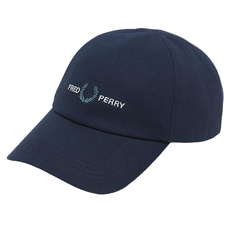 FREDPERRY弯檐棒球帽简约日常