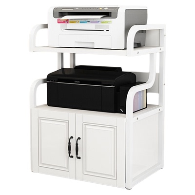 涵宇木欧式打印机架子置物多层架