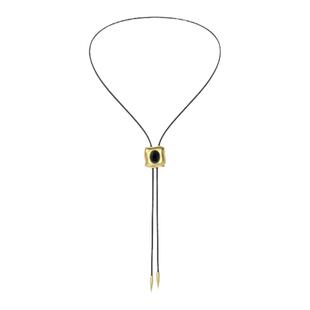 【左奇函同款】GOOGMO西西里娅系列复古时尚编织绳项链女锁骨链