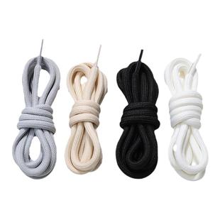 适配斐乐鞋带女款男款老爹鞋运动圆绳圆形鞋带绳黑色白色鞋带子女