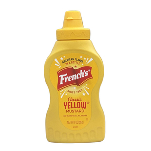 美国旗牌黄芥末调味酱汉堡热狗 French's Classic Yellow Mustard
