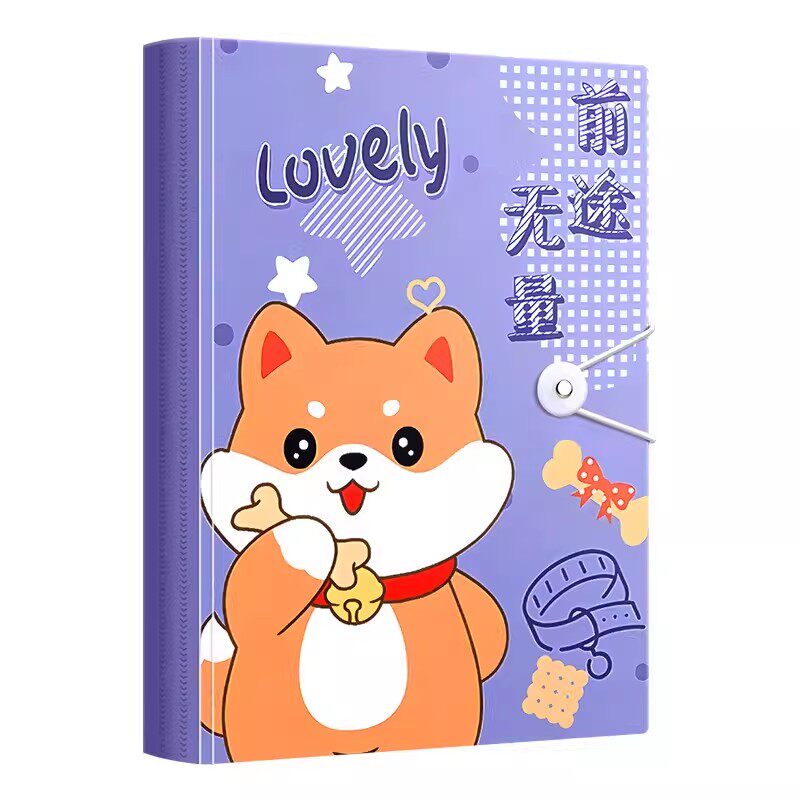 文件夹A4资料册小学生试卷收纳袋