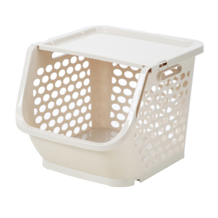 可叠加塑料置物架菜篮子多层厨房水果蔬菜收纳筐儿童玩具收纳整理