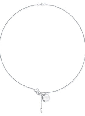 从爱之名水晶葫芦项链女