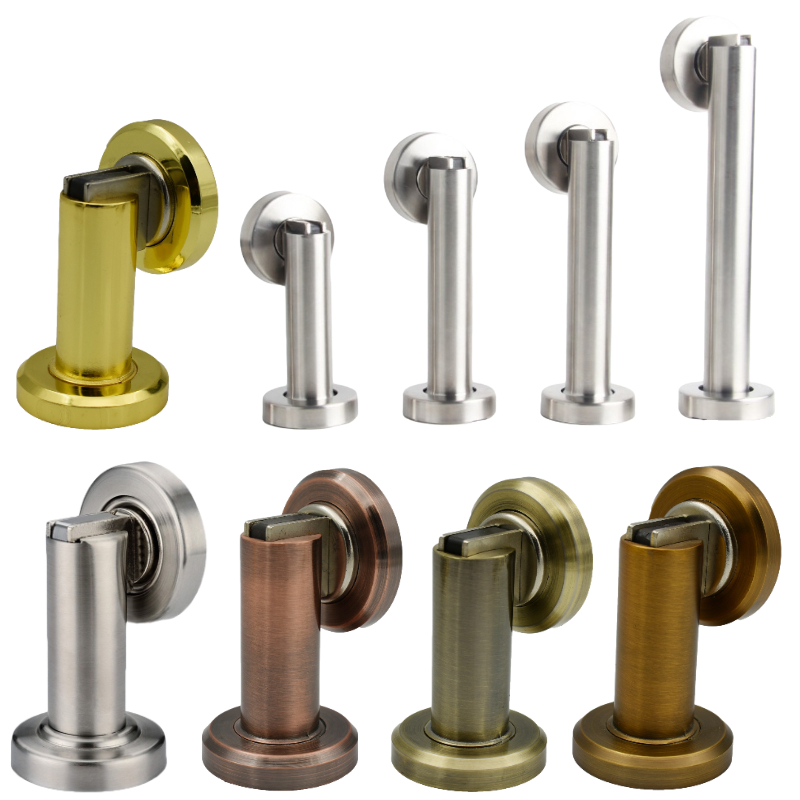 不锈钢门吸墙地两用门碰地吸防风 防撞强磁碰平头简约门吸