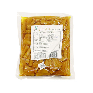 包邮 新进三通 山牛蒡段500g 日式口味调味脆脆即食小菜酱菜