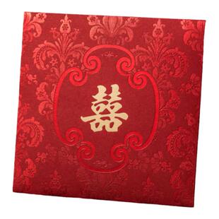 敲门小红包创意结婚利是封红包婚庆用品红包批发硬卡纸百元红包袋