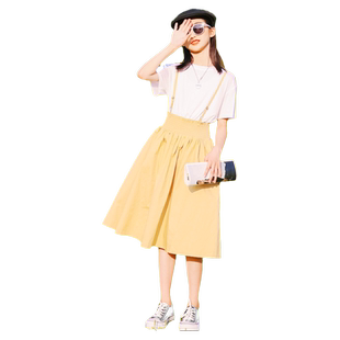 女童装时髦套装洋气2025夏季新背带裙子中大童两件套网红儿童衣服