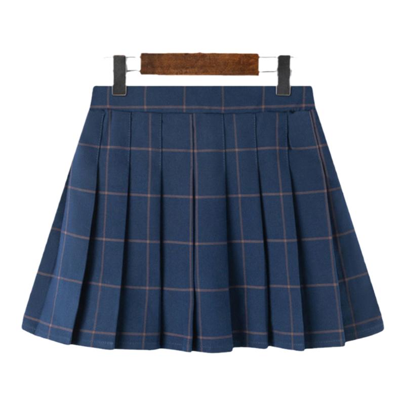 儿童格子半身裙新款小学生校服裙子春秋季学院风百褶裙女童jk短裙