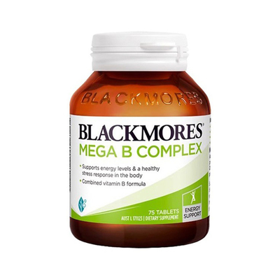 Blackmores澳佳宝维生素B族复合生物素片b1b2添加胆碱烟酰胺75粒
