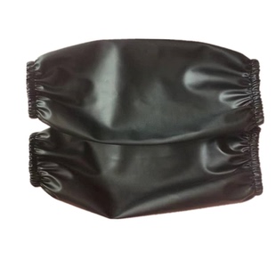 皮革袖套加大加长防水防油软皮护袖秋冬男女厨房餐饮耐磨工作套袖