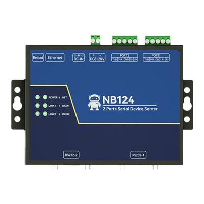 POE2路RS485/232/422转以太网