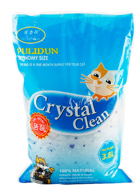 水晶猫砂除臭猫砂低粉尘吸水