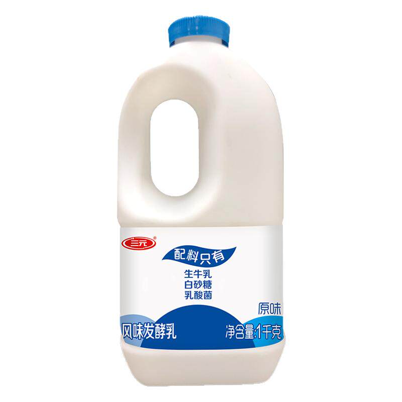 三元风味低温酸奶牛奶