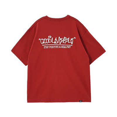 GOODLIVEABLE纯棉短袖T恤