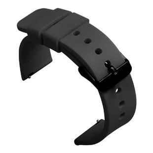 通用硅胶橡胶运动手表表带18/20/22/24mm手表带男女替换配件女款