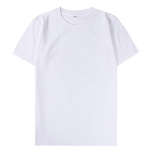 跑步健身短袖t恤男初高中学生纯棉重磅打底衫宽松青少年圆领体恤