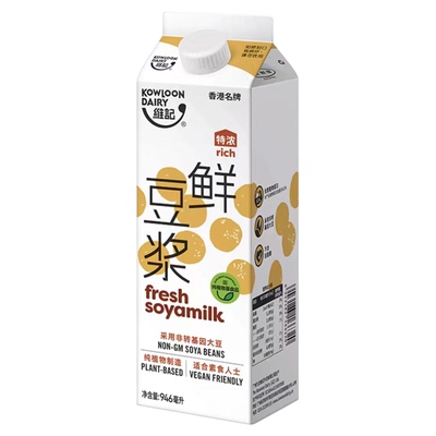 维记巴氏杀菌鲜豆浆特浓豆味豆奶低温冷藏新鲜发货儿童早餐
