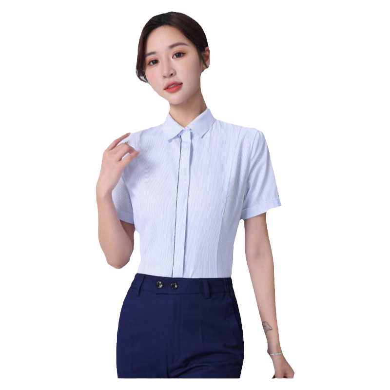 新款交通银行女式衬衫