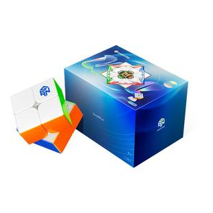 GAN251 ui智能魔方二阶磁力版无线充电比赛专用儿童玩具礼物2阶