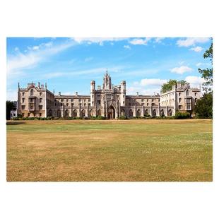 剑桥大学/加州理工学院/芝加哥大学海报名高校相框装饰挂贴大壁画
