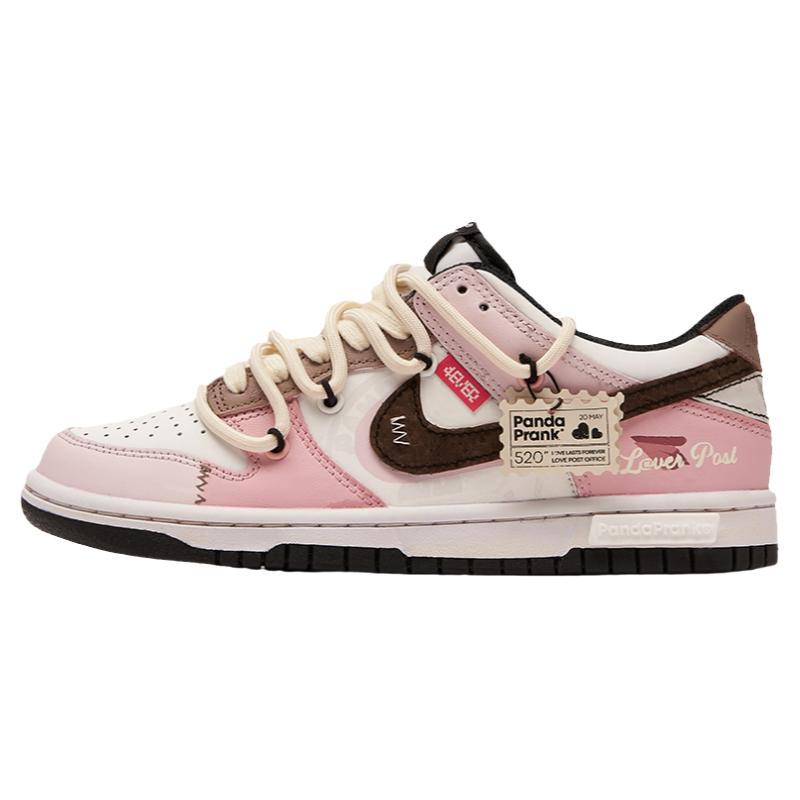 熊猫恶作剧Nike Dunk Low情侣送礼复古百搭低帮男女休闲板鞋-心蔷