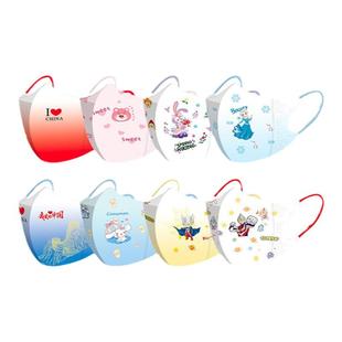儿童口罩新国标宝宝可爱卡通新款3D立体口罩独立包装透气男女幼童