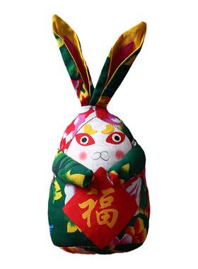 新款工艺吉祥如意兔奶奶特色礼品