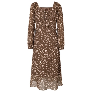 【0元入会1件9折】诗凡黎梭织连衣裙女SF1390241伊芙丽outlets店