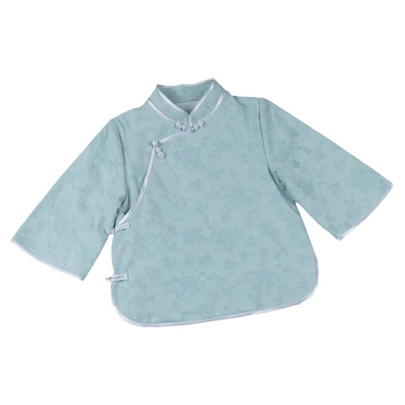 长袖女童春秋手工盘扣复古汉服