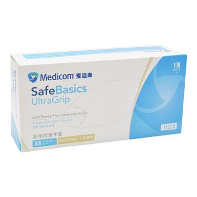 麦迪康一次性乳胶手套橡胶塑胶医