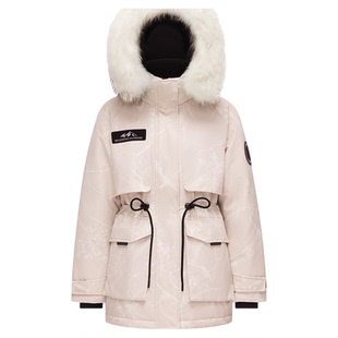 波司登2025冬季新款户外极寒保暖收腰显瘦鹅绒羽绒服女防风短款